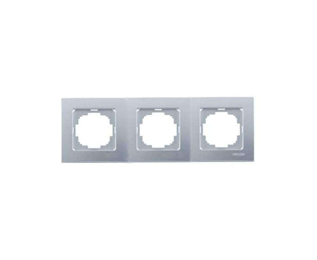 ჩარჩო სამიანი touran silver - 24130093 — როზეტები და ჩამრთველები